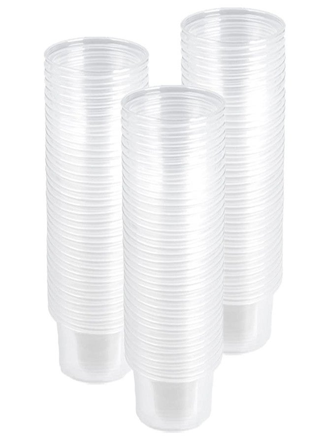 WOLEDOE 1oz Crested Gecko Food Cups, 100Pcs Reptile Plastic Feeding Dish - Image 1